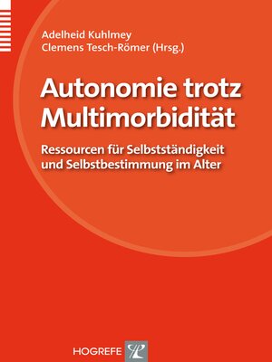 cover image of Autonomie trotz Multimorbidität